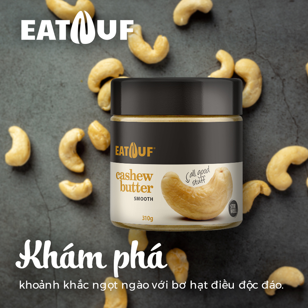 Sample Sản Phẩm Dùng Thử Bơ Hạt Eatnuf 310g