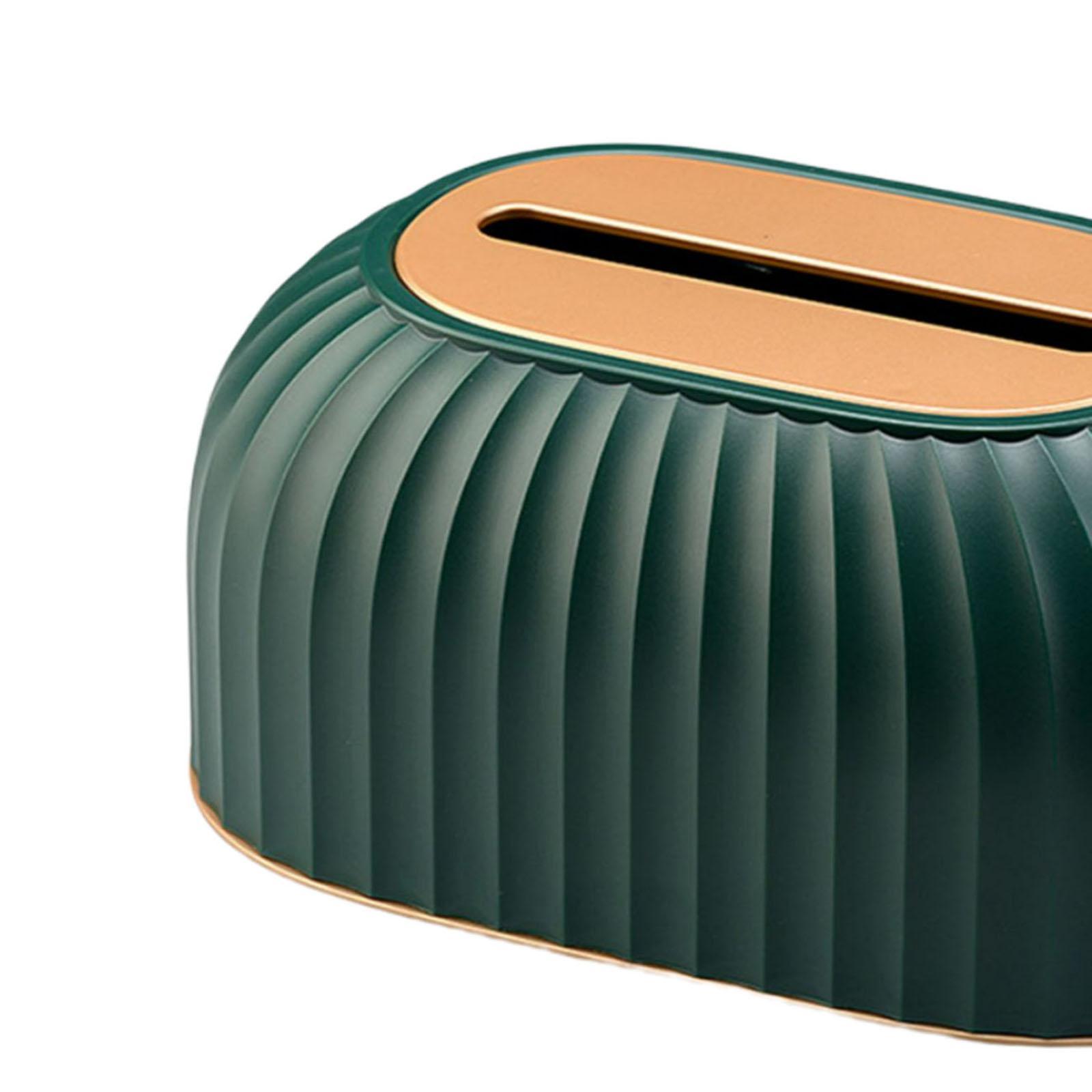 Tissue Storage Box Holder Light Luxury Dispenser Organizer for Car Office