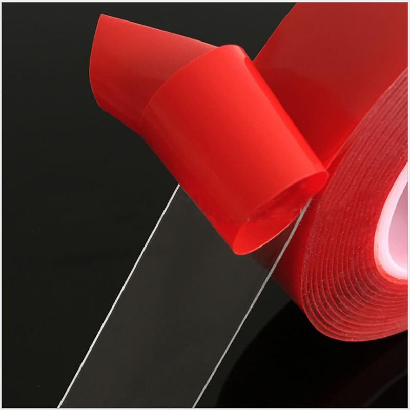 BĂNG DÍNH 2 MẶT LOẠI ACRYLIC TRONG SUỐT, CHỊU NHIỆT, CHỊU LỰC