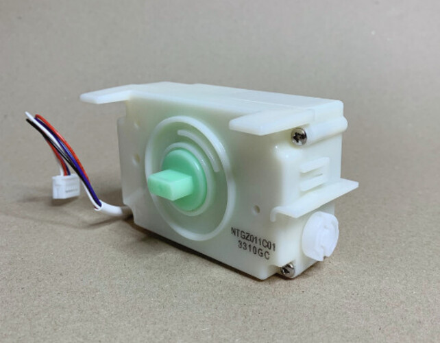 MOTOR ĐÁ XOAY, MOTOR ĐÁ RƠI, MOTOR ĐỔ ĐÁ TỦ LẠNH SIDE BY SIDE HITACHI 4 CÁNH – HÀNG CHÍNH HÃNG