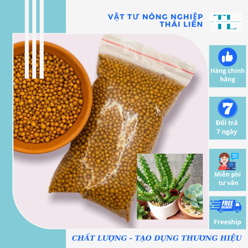 Phân tan chậm thái lan phân vàng Osmocote 14-14-14 túi 100g tiện lợi trồng xương rồng sen đá