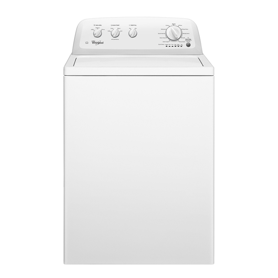 Máy Giặt Cửa Trên Whirlpool 3LWTW4705FW (15kg) - Hàng Chính Hãng