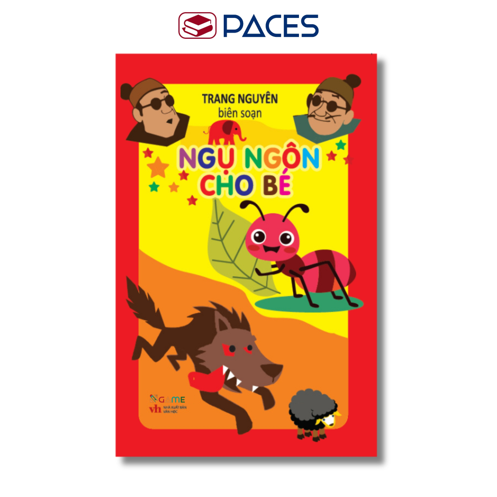 Sách - Tuyển Tập TRUYỆN NGỤ NGÔN PHẦN 1 Cho Bé Tập Nói Từ 0-6 Tuổi - SKIDS