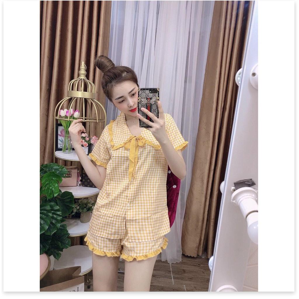 Set bộ mặc nhà NGẮN SIÊU XINH TÔN DÁNG 2021 THỜI TRANG KING FASHION