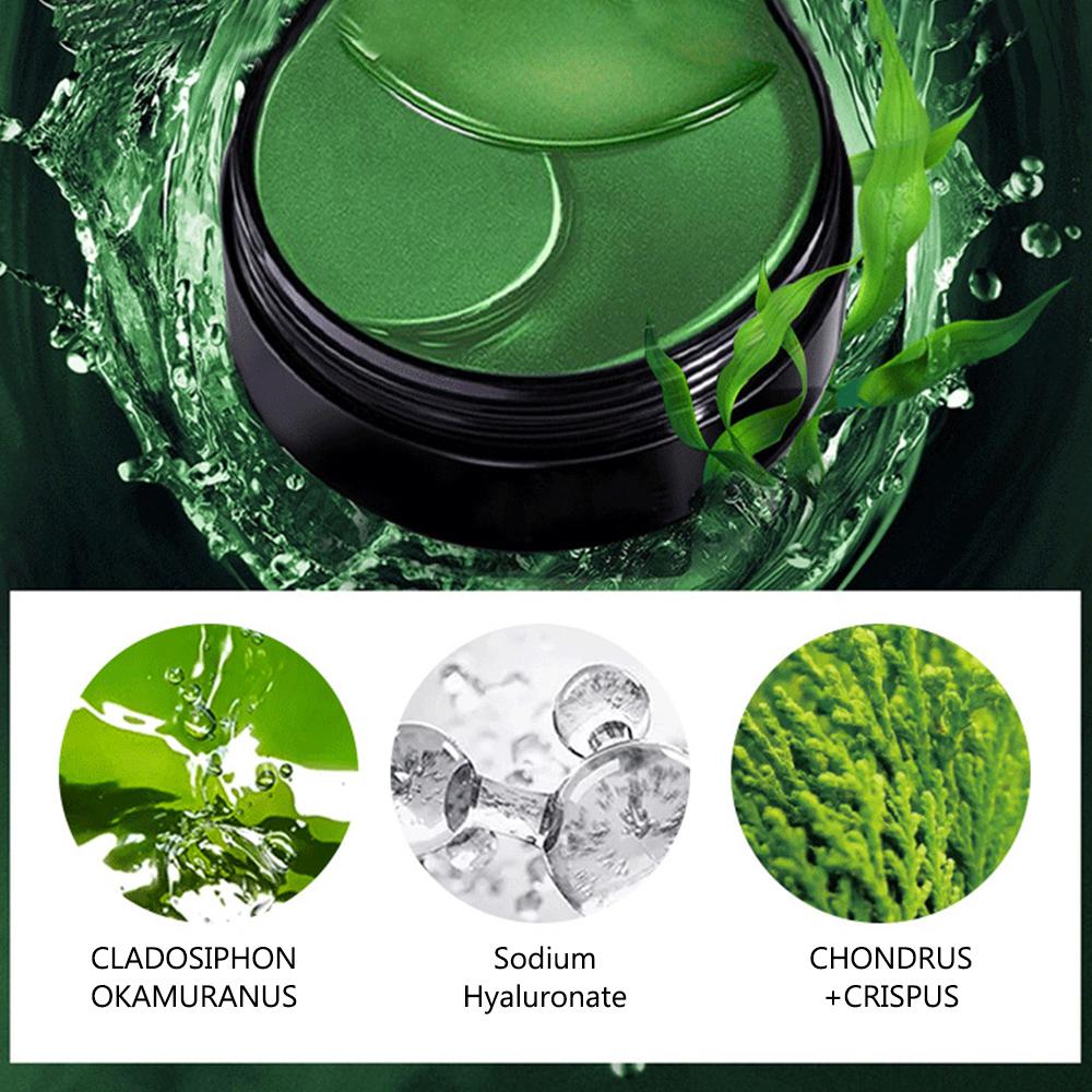 60 miếng mặt nạ mắt điều trị quần thâm, bọng mắt, Giúp ngăn ngừa lão hóa da chân chim