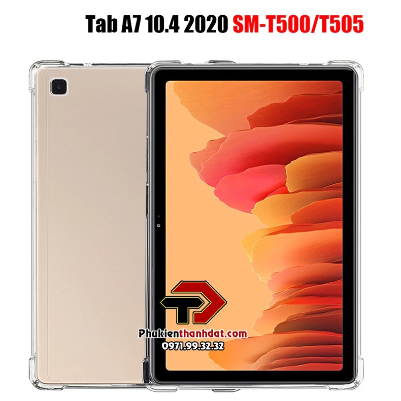 Ốp lưng dành cho SamSung Galaxy Tab A7 2020 T505 10.4 inch trong suốt chống sốc
