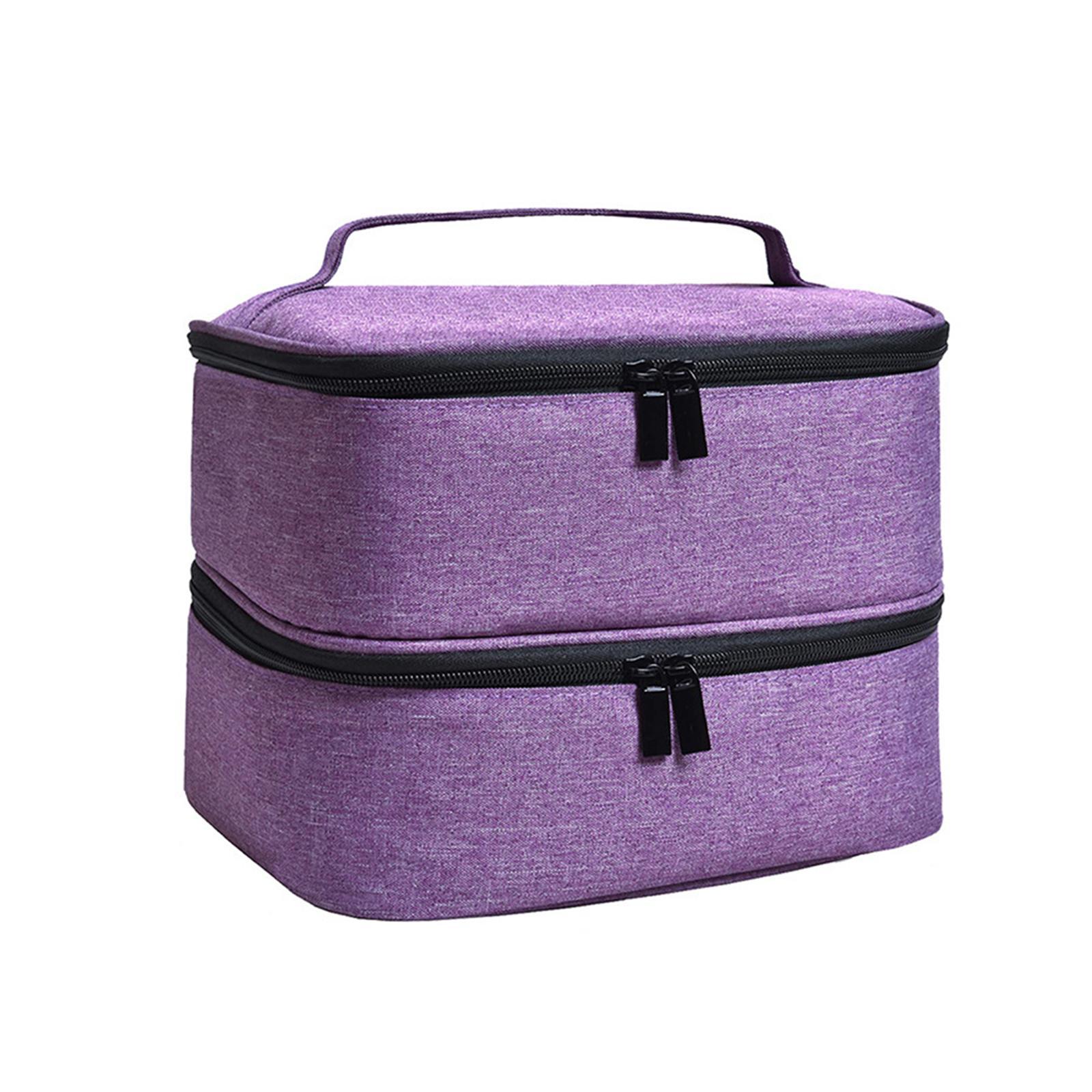 Nail Storage Bag Handbag Convenient for Manicure Accessories Carrying Case Cosmetic Bag