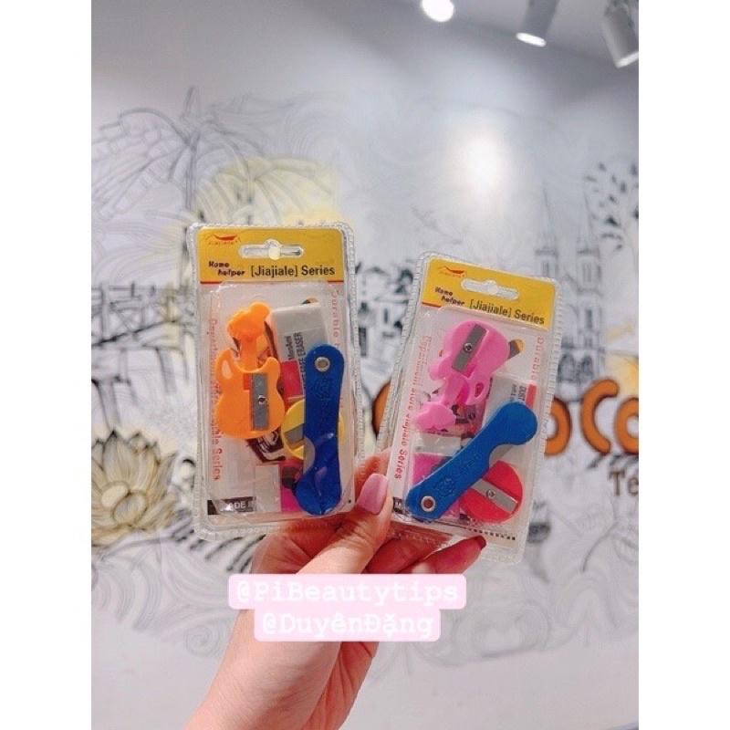 BỘ GỌT BÚT CHÌ, TẨY BÚT CHÌ CUTE