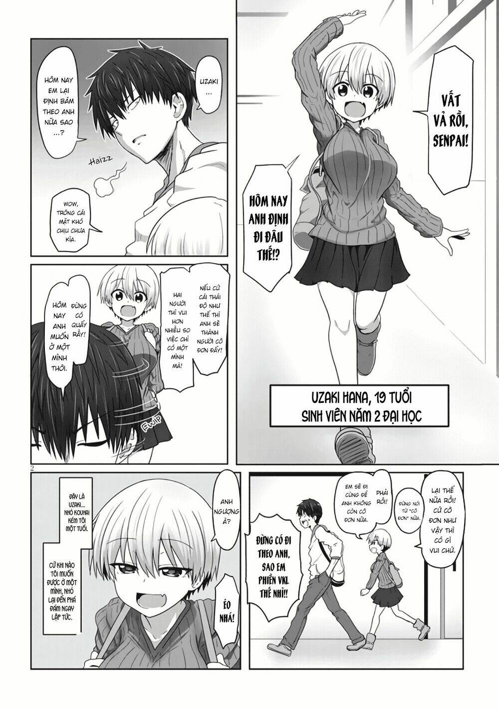uzaki-chan muốn đi chơi! chapter 1.1 3