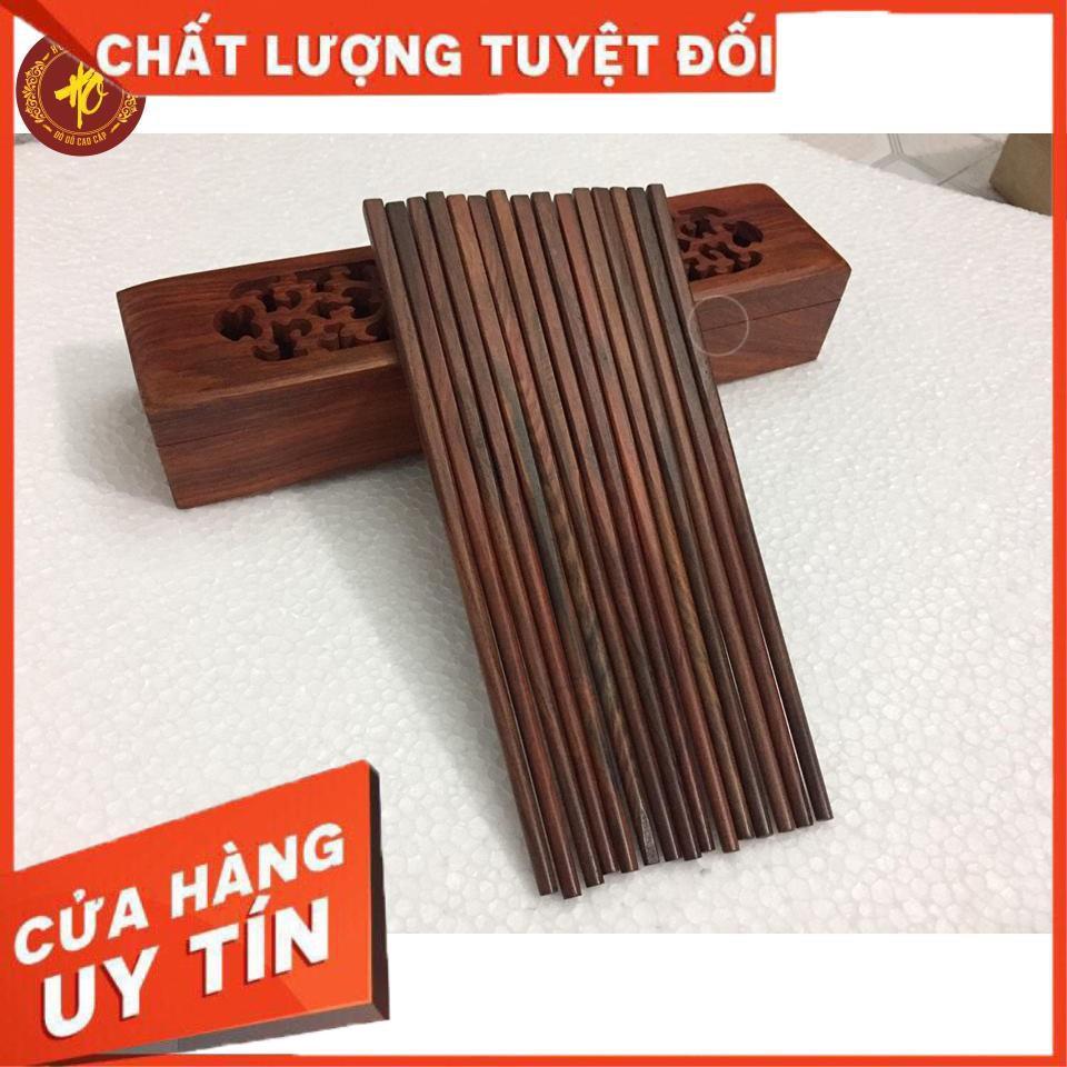 Đũa ăn, đũa xào nấu gỗ trắc đen siêu bền