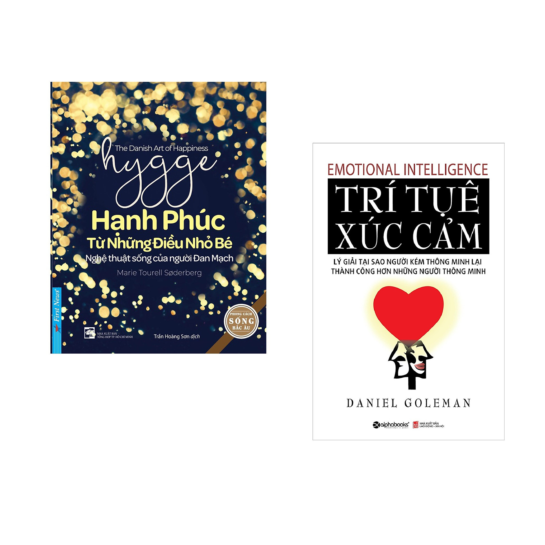 Combo 2 cuốn sách: Hygge - Hạnh Phúc Từ Những Điều Nhỏ Bé + Trí tuệ xúc cảm