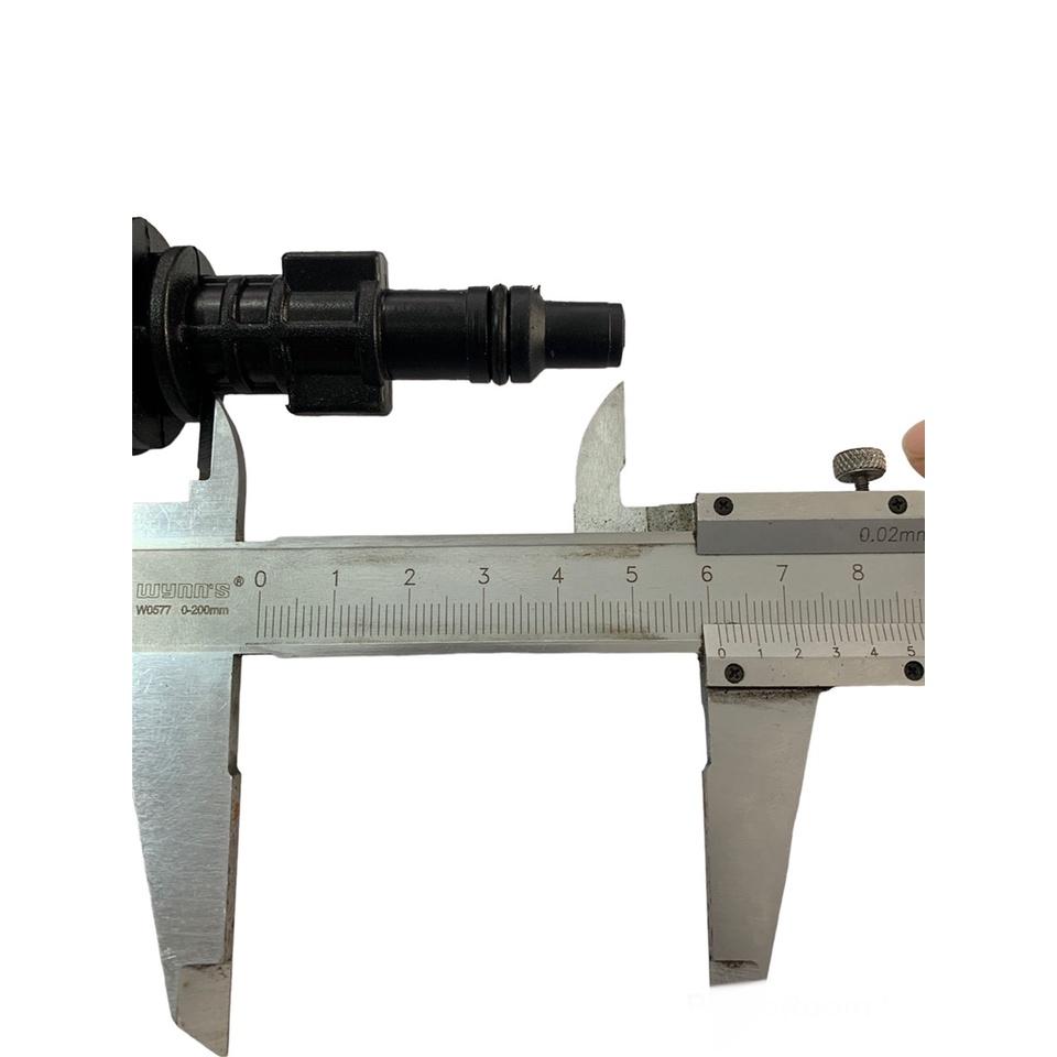Đầu béc súng xịt rửa xe áp lực cao,đầu nối ren nhựa đặc ren gài,gắn bình tạo bọt tuyết 0.5L,DAUSUNG3