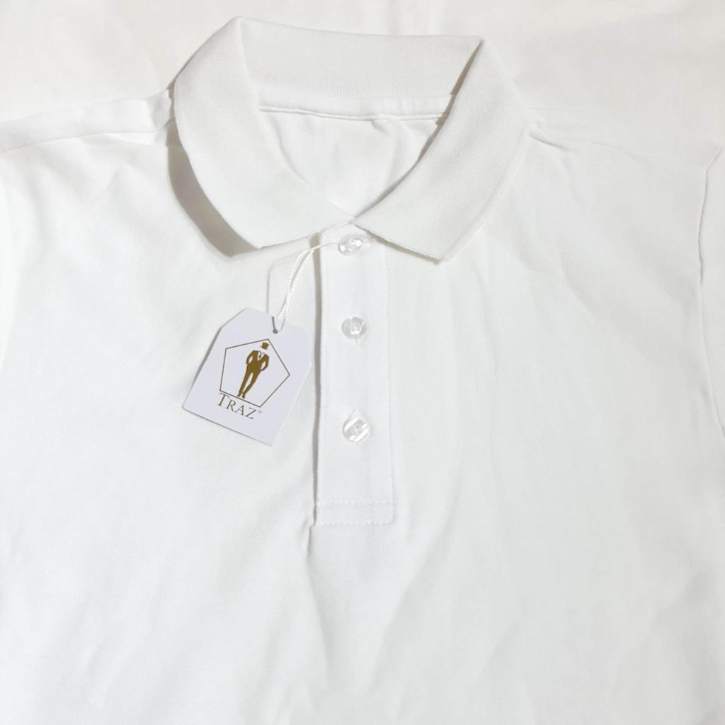 Áo Thun Polo Nam 230G Có Cổ Basic Cá Sấu TRAZ Ngắn Tay Vải Cotton mềm thoáng mát chống nhăn