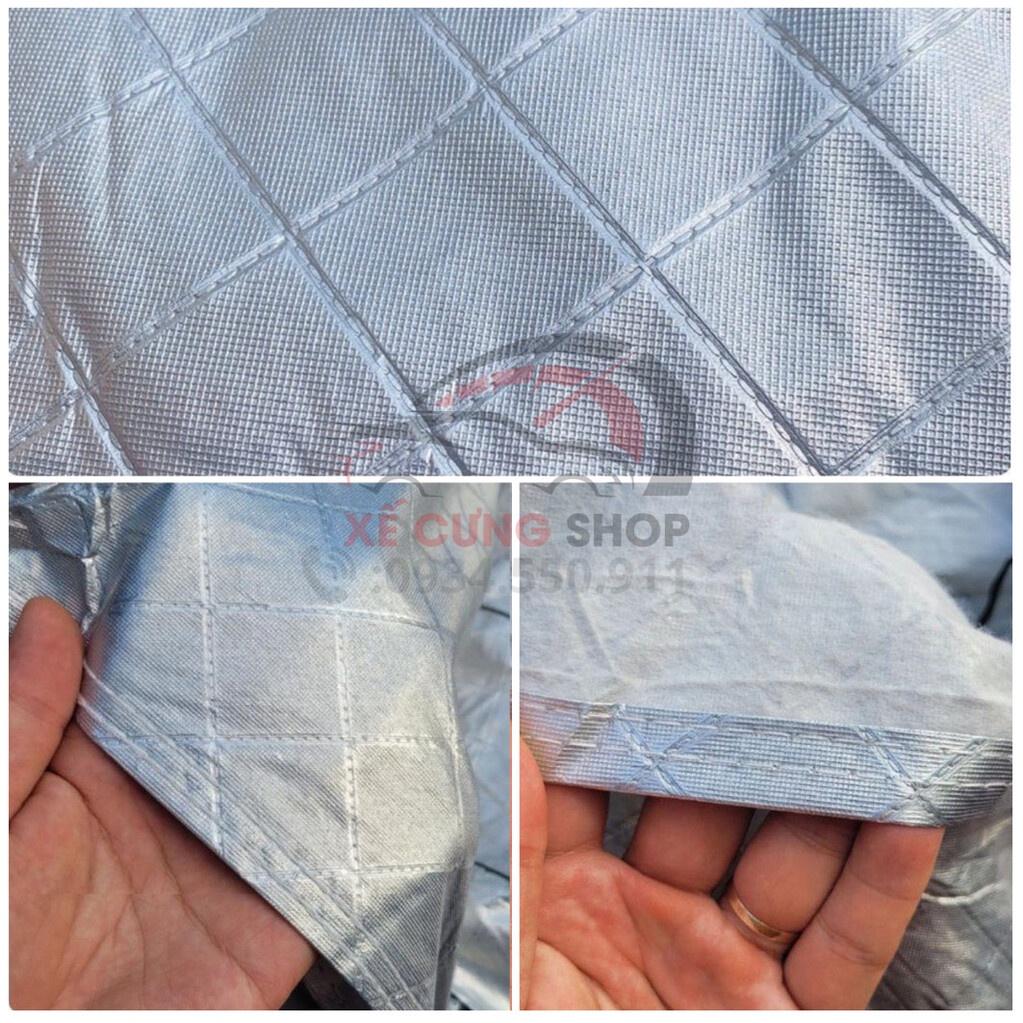 Bạt phủ xe ô tô MG HS, MG ZS,MG5 - Bạt phủ ô tô 3 lớp chống xước có khóa kéo cánh cửa