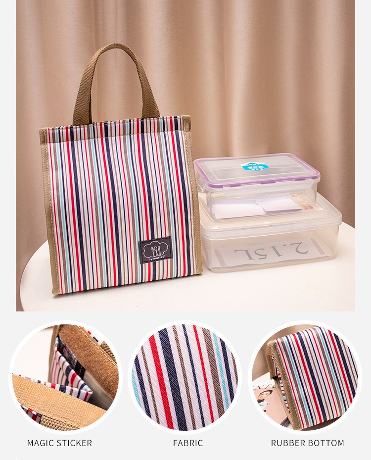 Túi Đựng Hộp Cơm Giữ Nhiệt Size Lớn, Kiểu Dáng Thời Trang Hiện Đại Ver.5 - Hàng Chính Hãng Besti