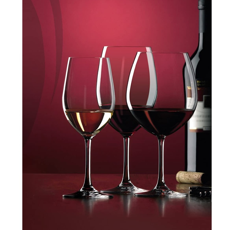 Ly Uống Vang Đỏ Stoelzle Classic Red Wine Glass 448 ml - Thiết Kế Thanh Lịch, Vượt Thời Gian - Thích Hợp Để Thưởng Thức Các Loại Vang Chianti Classico, Chianti Riserva, Montepulciano, Barbera Hay Zweigelt