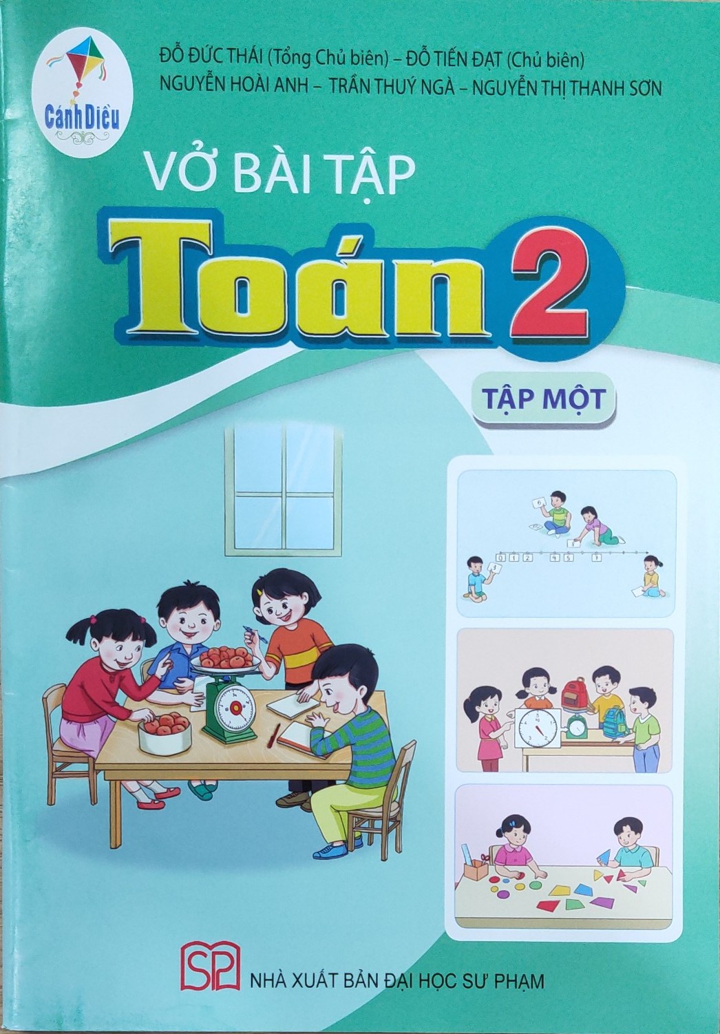 Vở bài tập Toán lớp 2 (2 tập) Bộ Cánh Diều