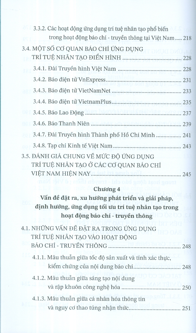 Trí Tuệ Nhân Tạo Trong Hoạt Động Báo Chí - Truyền Thông (Sách Chuyên Khảo)
