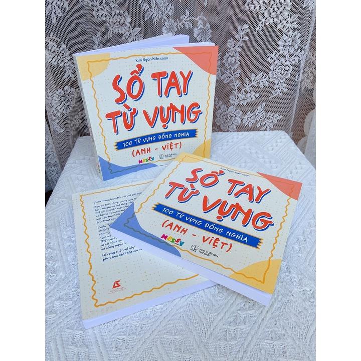 Sách  Sổ Tay Từ Vựng – 100 Từ Vựng Đồng Nghĩa (Anh – Việt) - Skybooks - BẢN QUYỀN