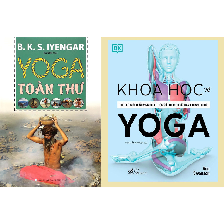 Combo Sách - Yoga Toàn Thư + Khoa Học Về Yoga