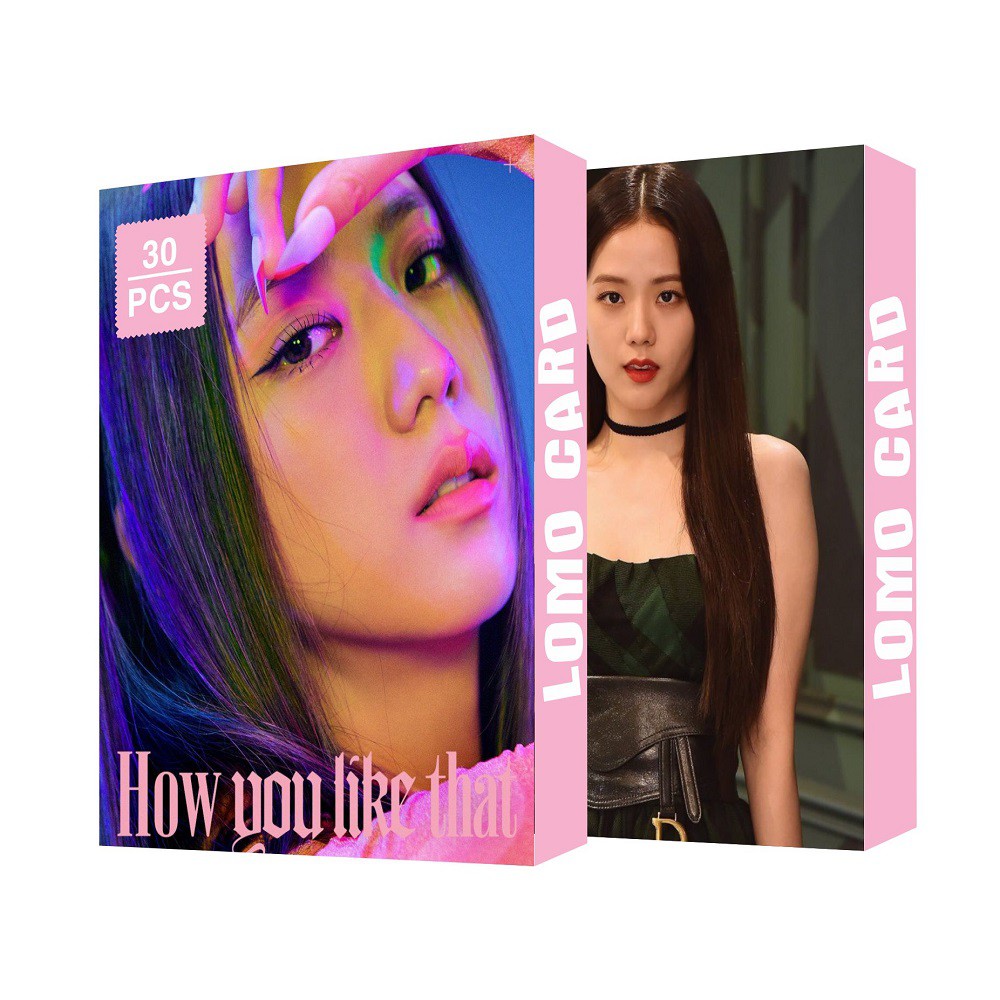 Lomo card Blackpink Jisoo How you like that