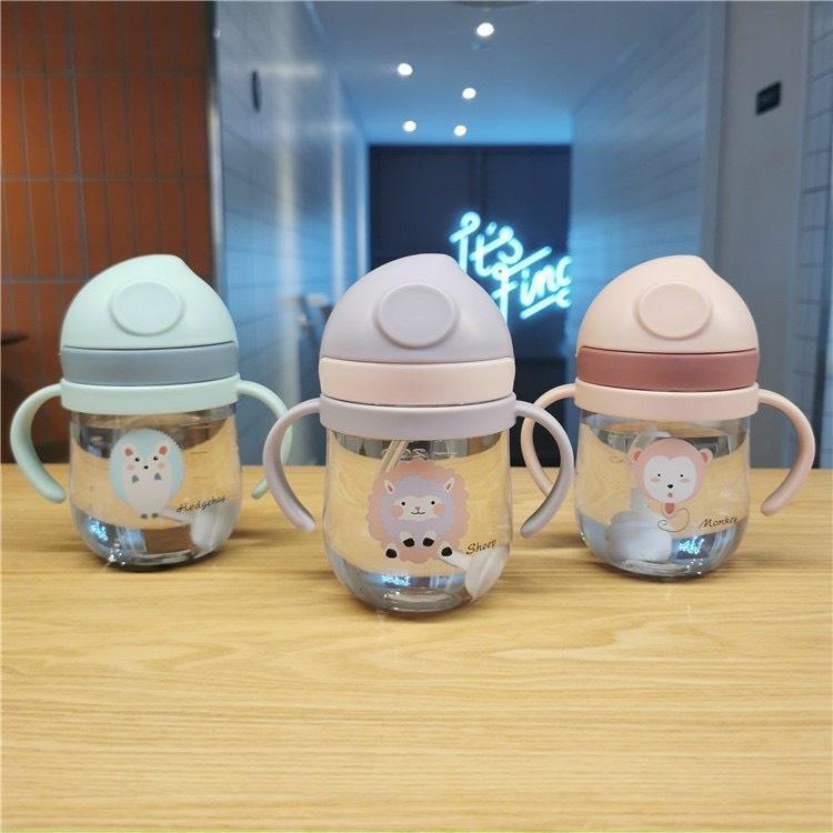 Bình Tập Uống Nước Uống Sữa Chống Sặc Cao Cấp An Toàn Cho Bé