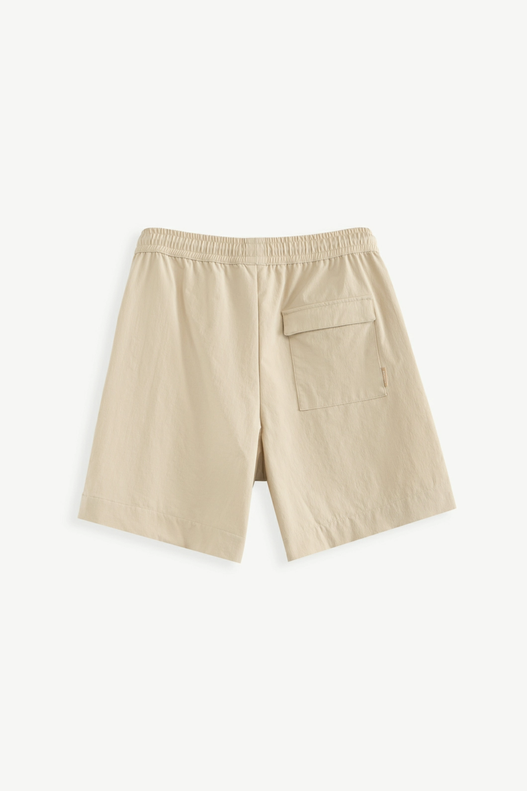 Quần Short Nam ROUTINE lưng thun Rút Dây Trơn Có Túi Sau Form Relax - RT 10F24PSH017 | ROUTINE CÀ MAU
