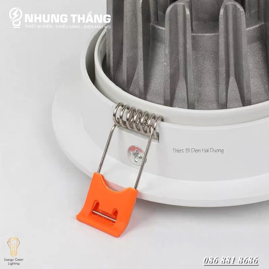 Đèn Led Âm Trần Chiếu Điểm 3W-5W-7W DL-603 - Chip Led Cob Siêu Sáng - Thay Đổi Góc Chiếu