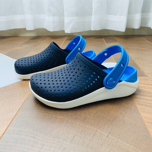 Sục Literide trẻ em êm, mềm, bám sàn cho bé tặng 8 sticker MÀU NAVY BLU