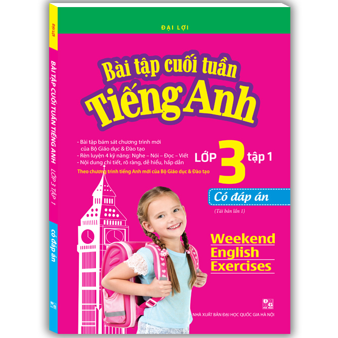 Bài Tập Cuối Tuần Tiếng Anh Lớp 3 Tập 1 - Có Đáp Án