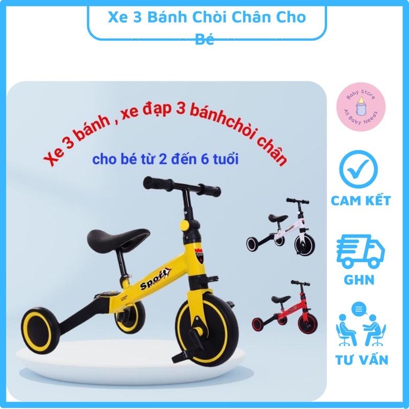 Xe Đạp 3 Bánh Cho Bé, Xe Chòi Chân Thăng Bằng Cho Bé