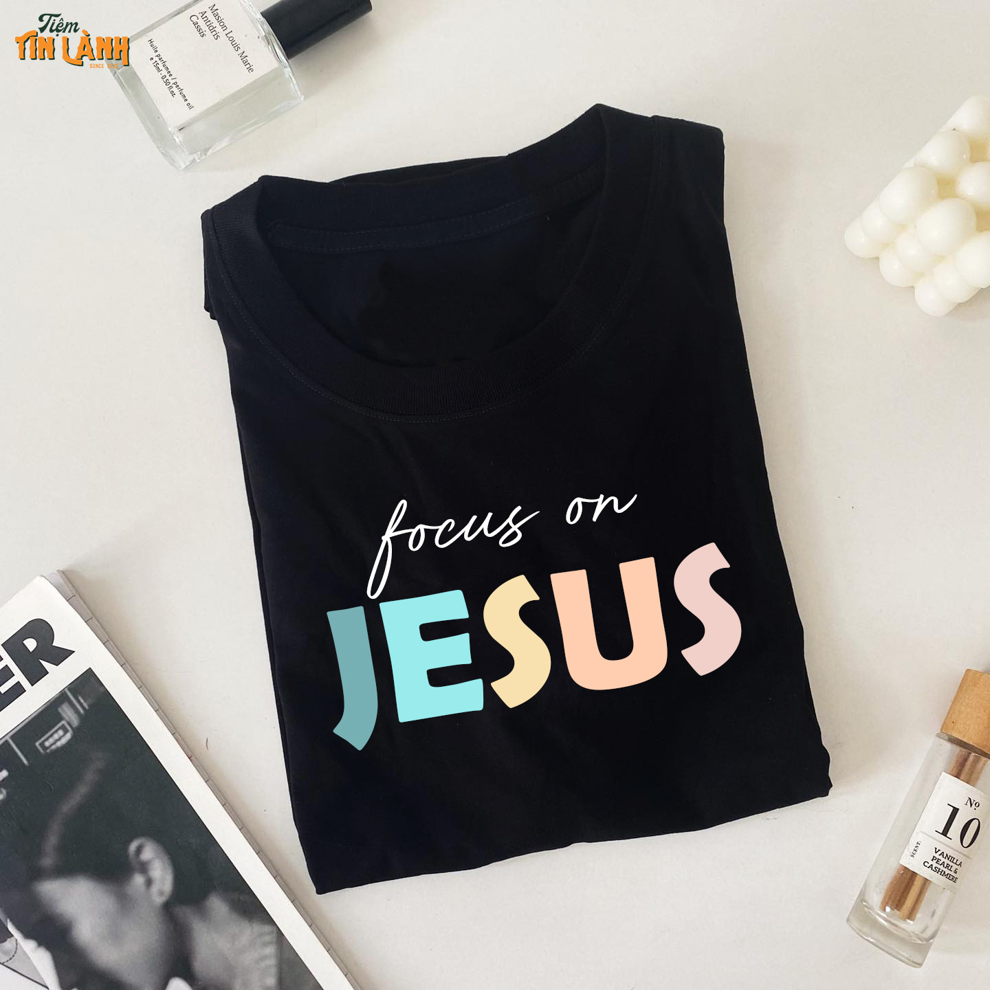 Áo Thun Lời Chúa Cho Bé “LOVE IN GOD FOR KID” / MẪU JESUS