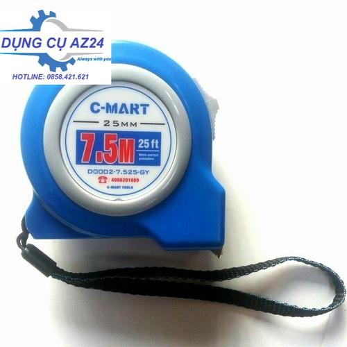 Thước cuộn C-Mart D0002 Đài Loan 2m, 5m, 7.5m