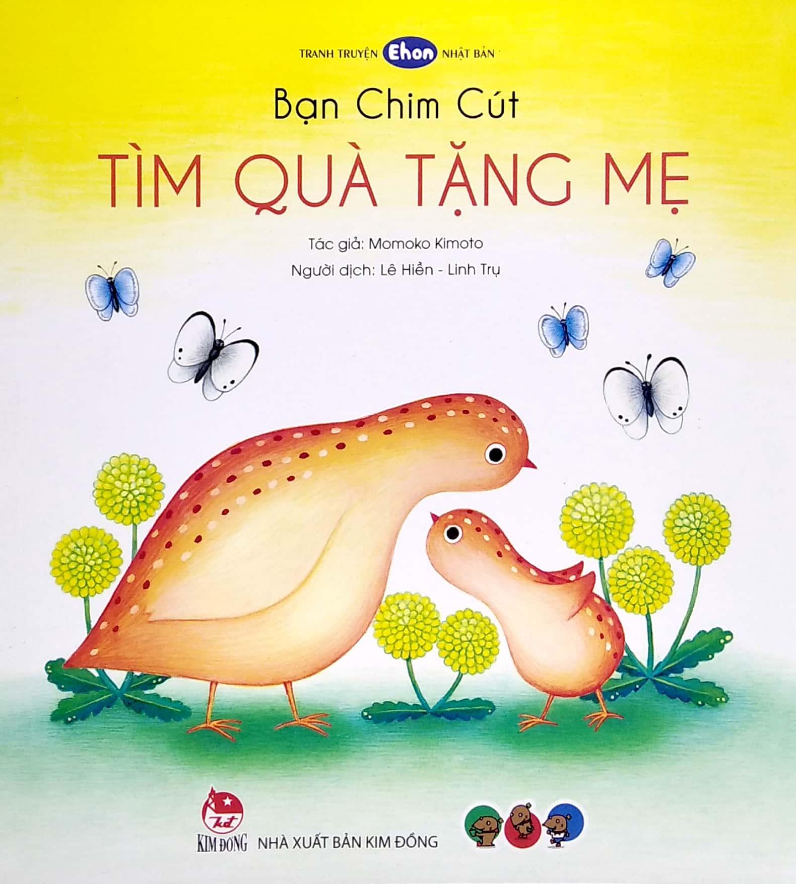 Ehon - Bạn Chim Cút - Tìm Quà Tặng Mẹ