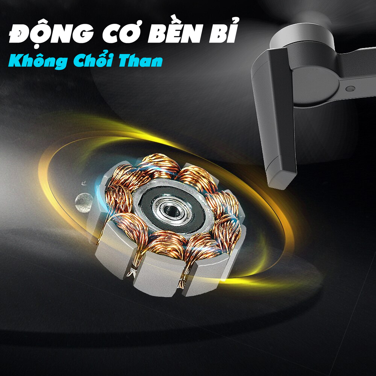 Flycam mini giá rẻ camera kép 4K K998 máy bay điều khiển từ xa drone S11 Pro có cảm biến tránh va chạm, bay 25 phút, truyền hình ảnh trực tiếp về điện thoại, G.P.S tự quay trở về, động cơ không chổi than - hàng chính hãng