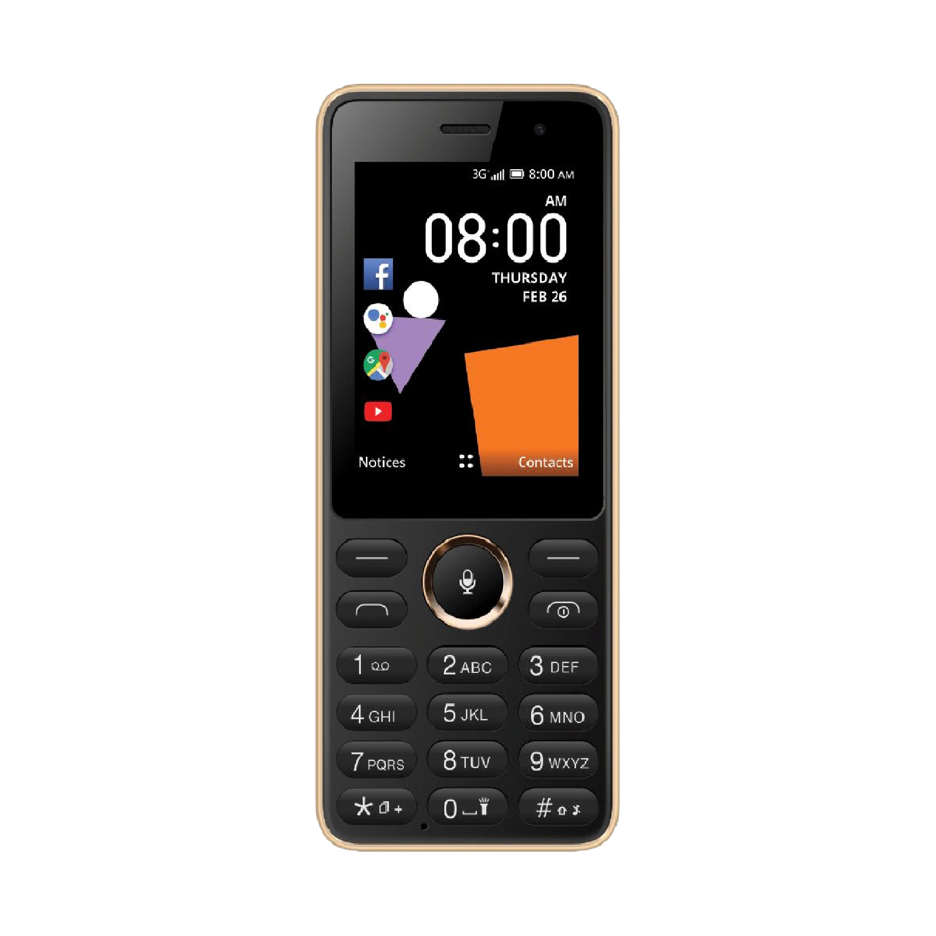 Điện thoại Orange Sanza 3G, wifi, 2 sim, phát wifi - Hàng chính hãng