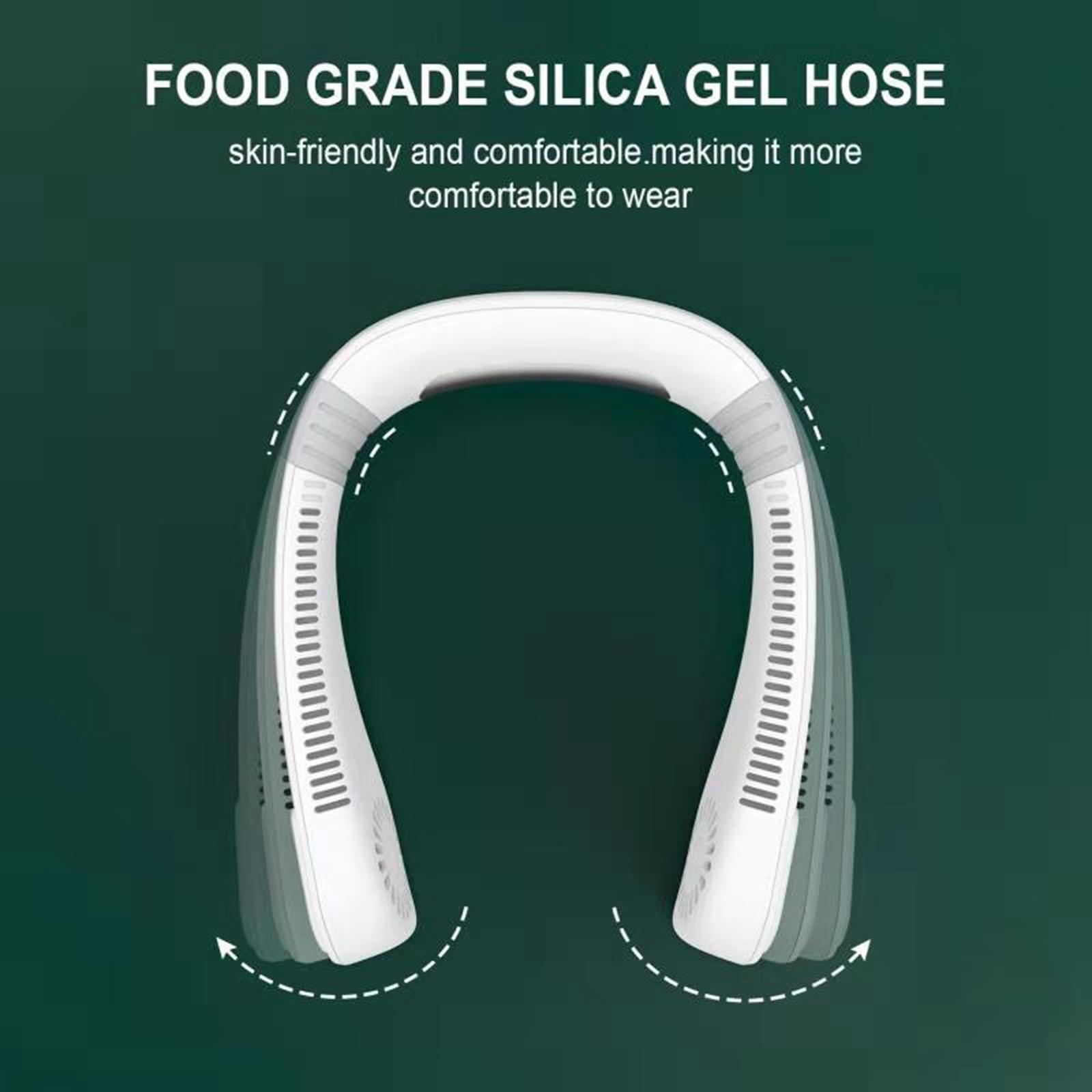 Portable Neck Fan Bladeless, Wearable Personal Cooling Fan