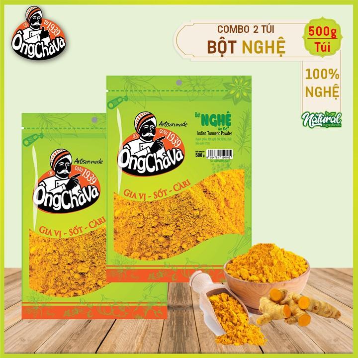 Combo 2 Túi Bột Nghệ Ông Chà Và 500g