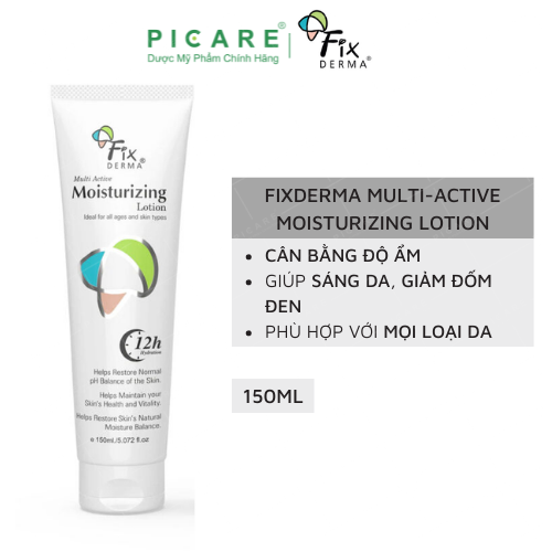 Sữa Dưỡng Cân Bằng Độ Ẩm Fixderma Multi-Active Moisturizing Lotion 150ml