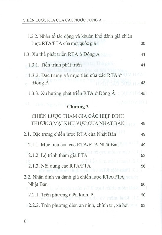 Chiến Lược RTA Của Các Nước Đông Á Và Kinh Nghiệm Cho Việt Nam