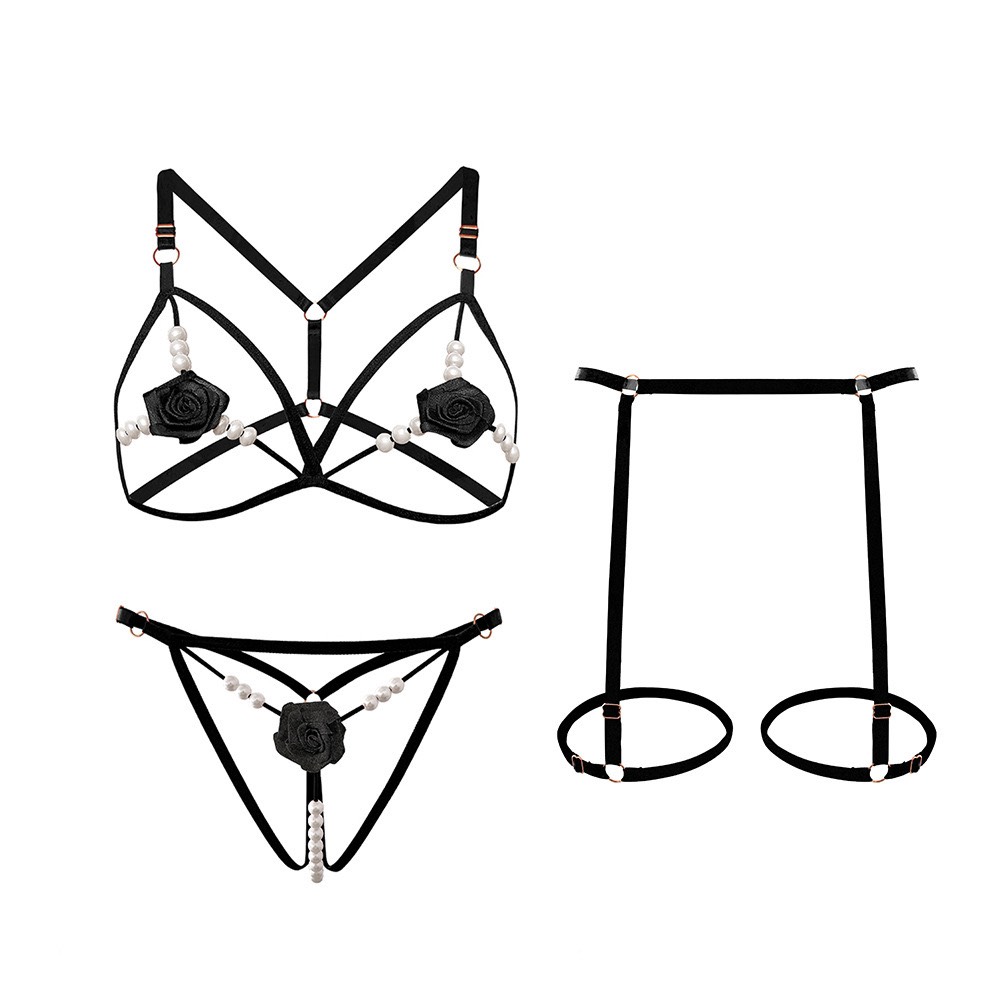 Bộ Đồ Lót Hoa Hồng - B.Lingerie