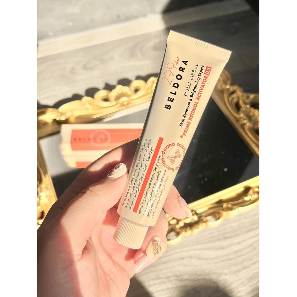 Kem Dưỡng Retinol Phủ Bóng, Ngăn Ngừa Mụn Beldora 299 Skin Renewal & Brightening Expert 0.5 35ml