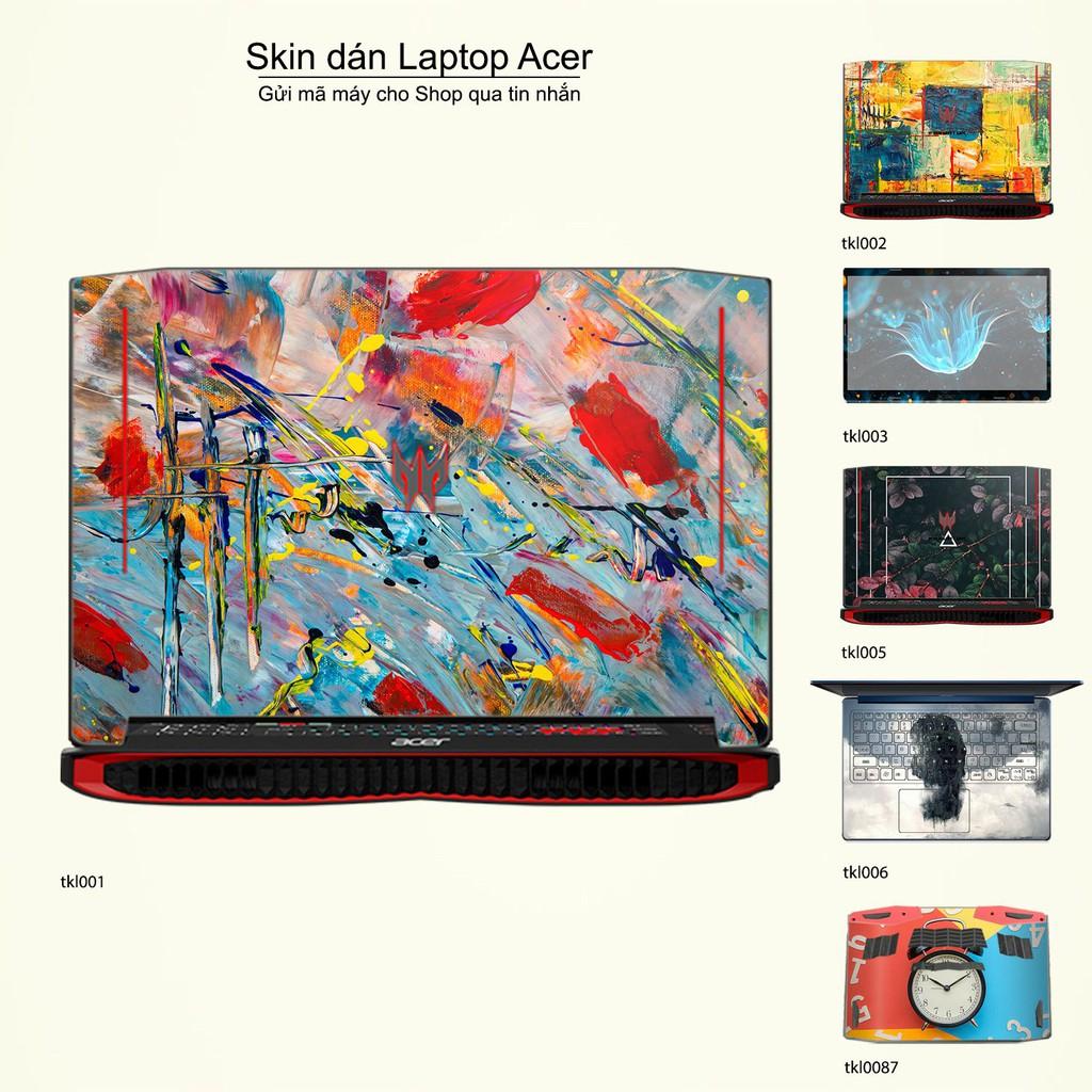 Skin dán Laptop Acer in hình thiết kế (inbox mã máy cho Shop