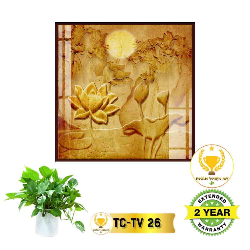 Tranh trúc chỉ in Vuông_TCV5