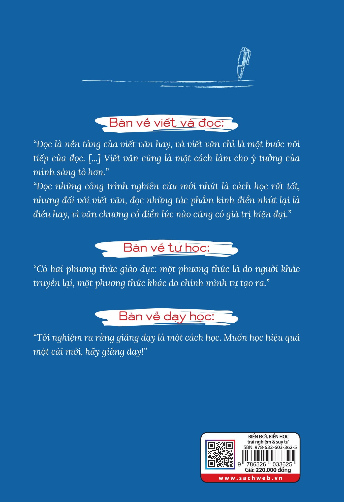 Sách Biển Đời Biển Học