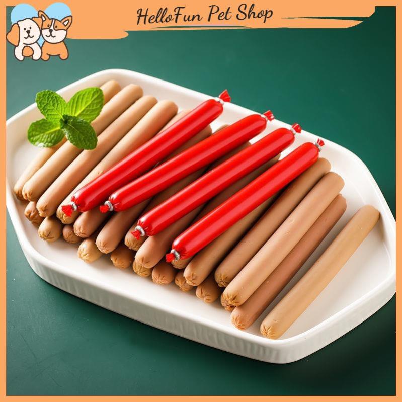 Combo 10 chiếc xúc xích cho chó mèo bổ sung dinh dưỡng
