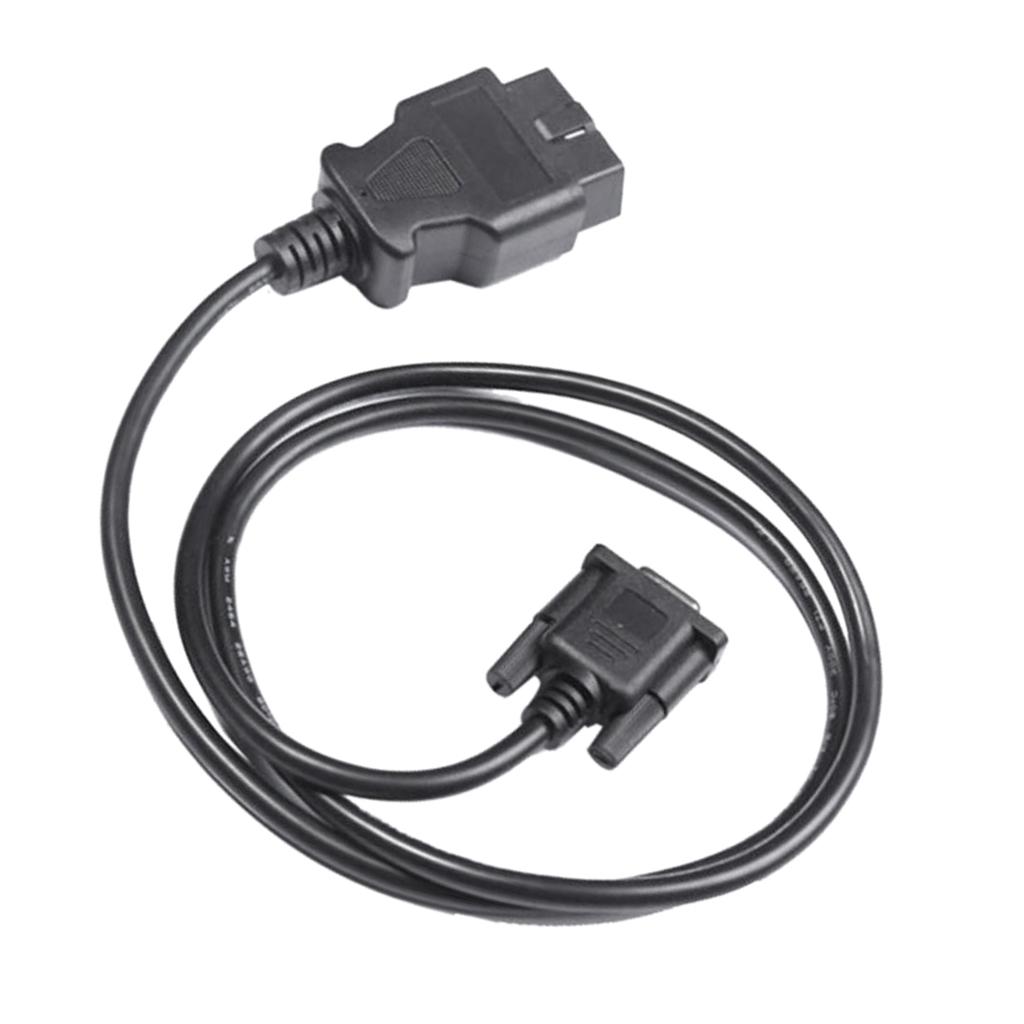 OBD2 16 Chân Để DB9 9-Pin Cổng Nối Tiếp RS232 OBD2 Cáp Xe Chẩn Đoán