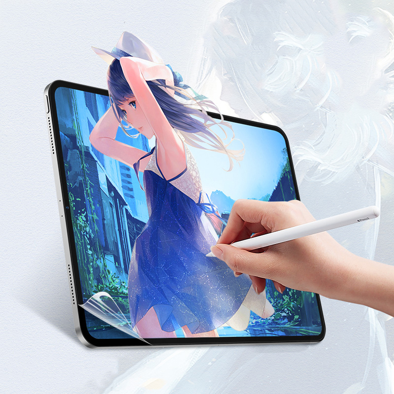 Miếng dán màn hình cao cấp cho iPad ESR Paper Feel Screen Protector (Chống vân tay cho cảm giác vẽ như trên giấy) - Hàng Nhập Khẩu