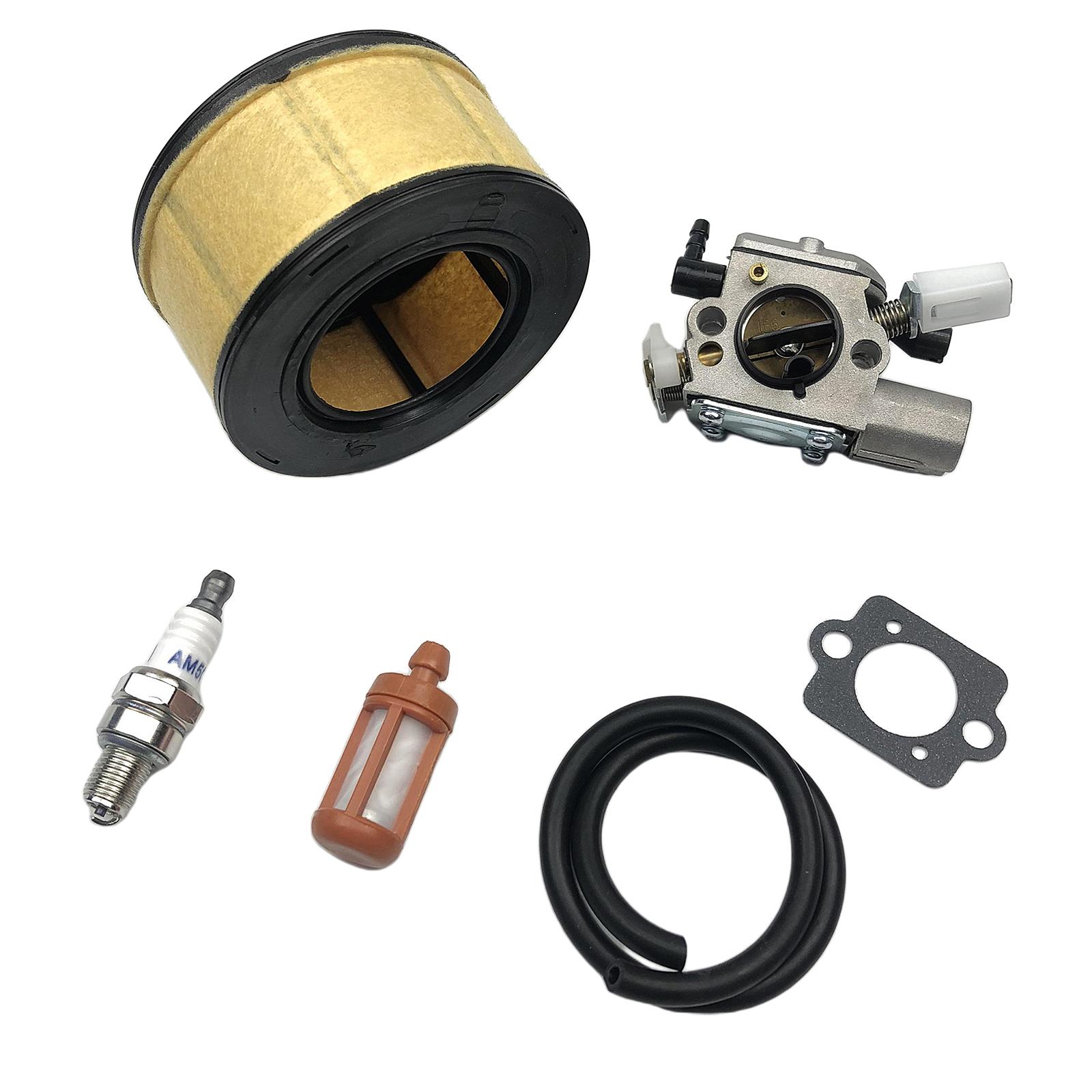 Carburetor Filter Spark Plug for Sthil MS251C Chainsaw Parts Zama C1Q-S233
