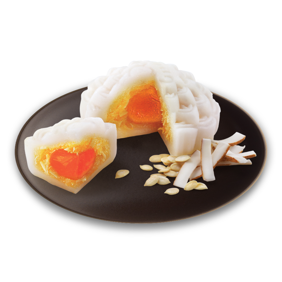 [Dòng bánh dẻo] Bánh Trung Thu Kinh Đô Đậu Xanh Hạt Dưa 1 Trứng 230g ( Bánh lẻ)- Mã bánh83